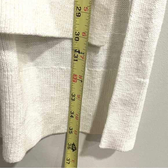ANTHROPOLOGIE Desmond Knit Tunic - White Size Medium - Picture 12 of 13